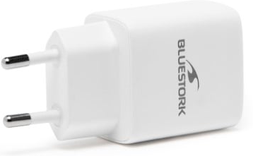 Secteur Bluestork Usb C 20W Blanc