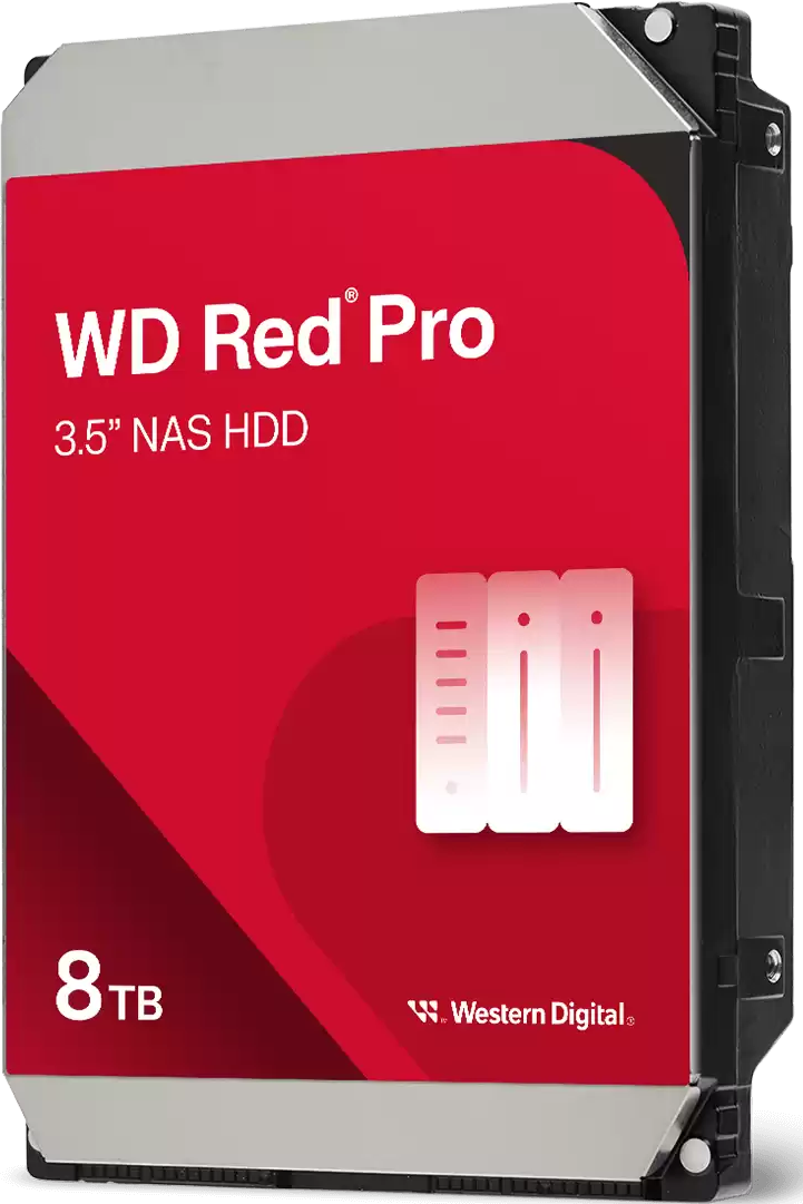 Disque Dur 35 Pouces Western Digital Red Pro Nas 8To 256Mo S Ata