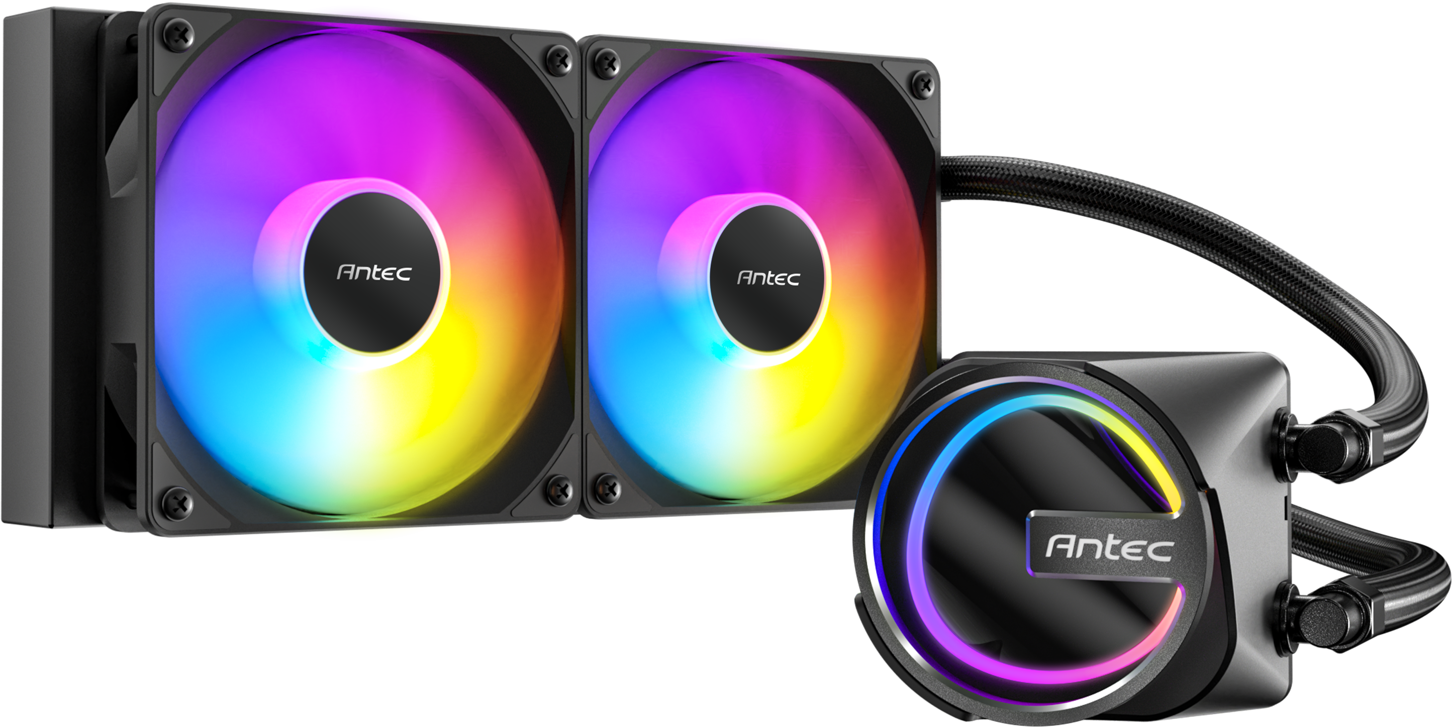 Kit Watercooling Aio Antec Skeleton Rgb 240Mm Noir