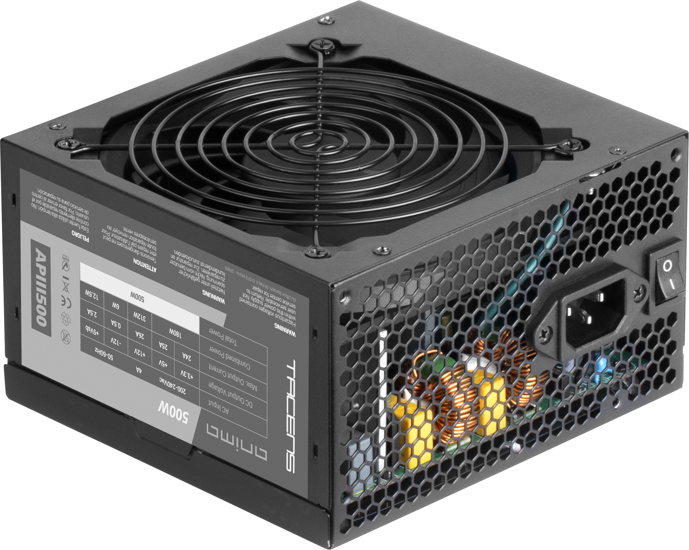 Alimentation Atx Anima Apiii 500W Noir