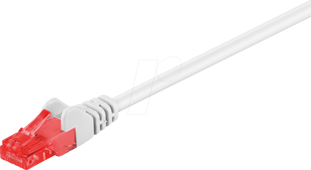 Cablecordon Reseau Rj45 Goobay Categorie 6 Utp Uutp Droit 15M Blanc