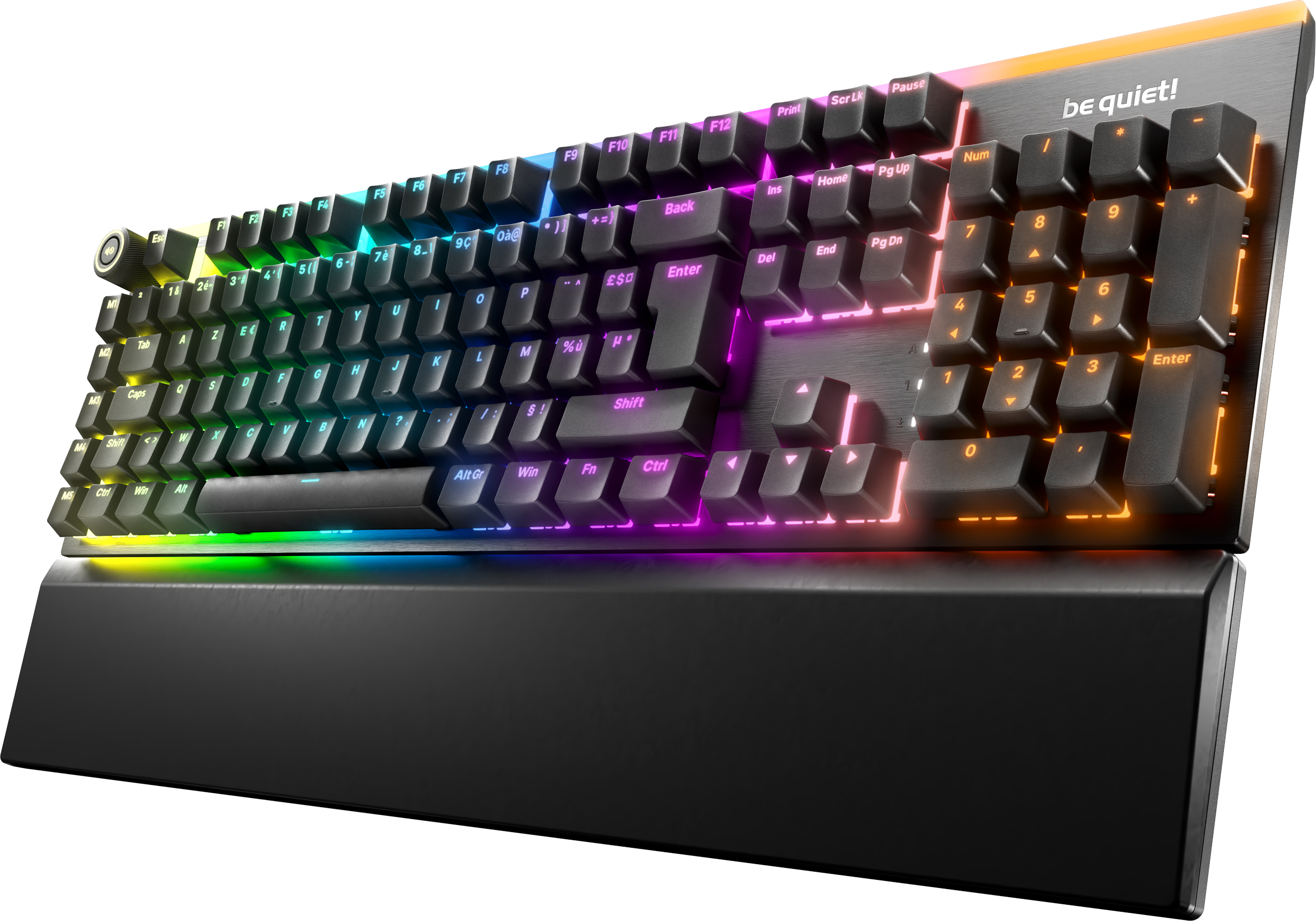 Gamer Mecanique Silent Tactile Be Quiet Light Mount Rgb Noir