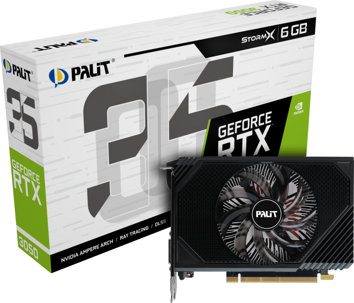 Nvidia Palit Geforce Rtx 3050 Stormx 6Go Mini Itx