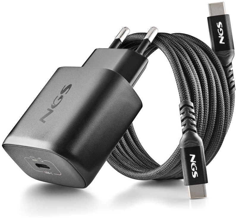 Secteur Ngs Bud 1X Usb C 45W Noir