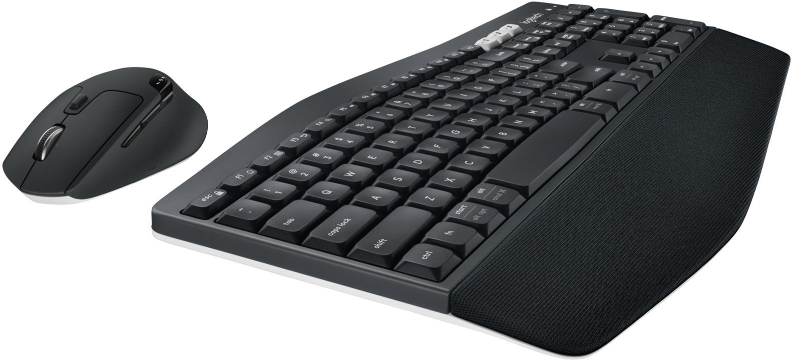 Pack 2En1 Claviersouris Sans Fil Bluetooth Logitech Mk850 Performance Noir