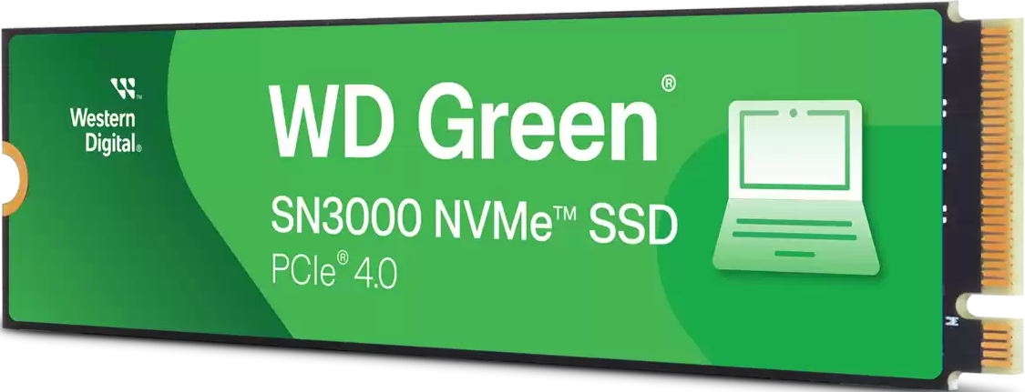 Disque Ssd Sandisk Wd Green Sn3000 2To Nvme M2 Type 2280