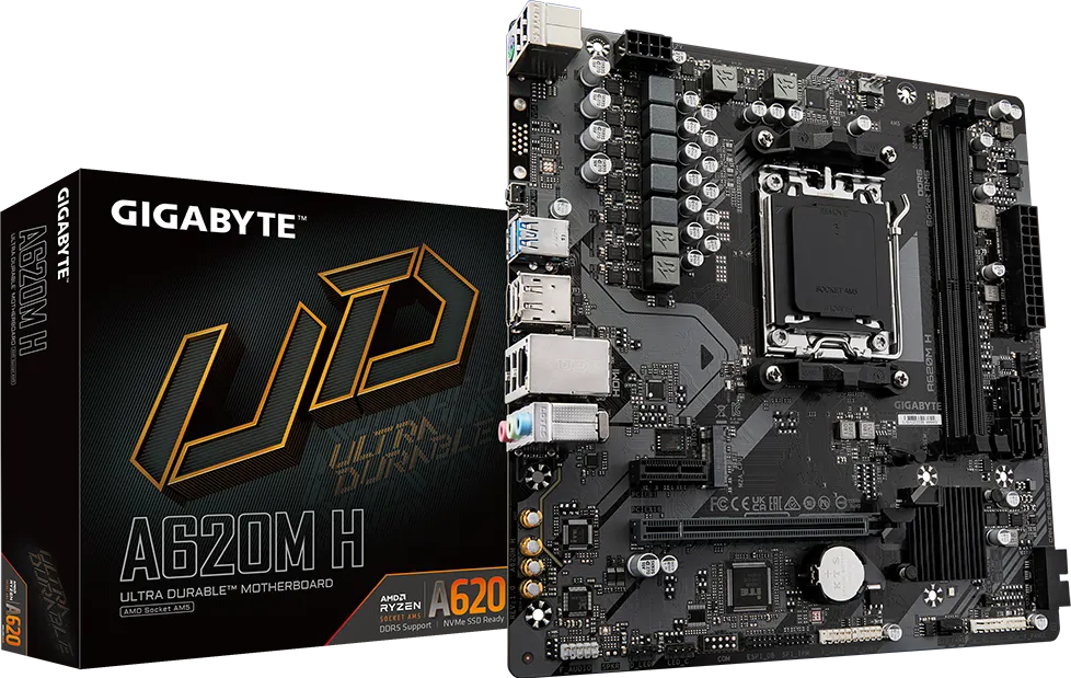 Gigabyte A620M H Am5 Micro Atx