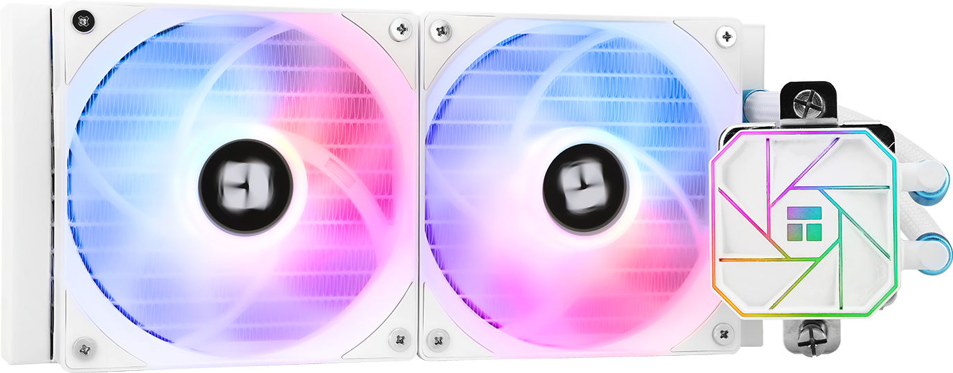 Kit Watercooling Aio Thermalright Aqua Elite V3 Rgb 240Mm Blanc Version Si