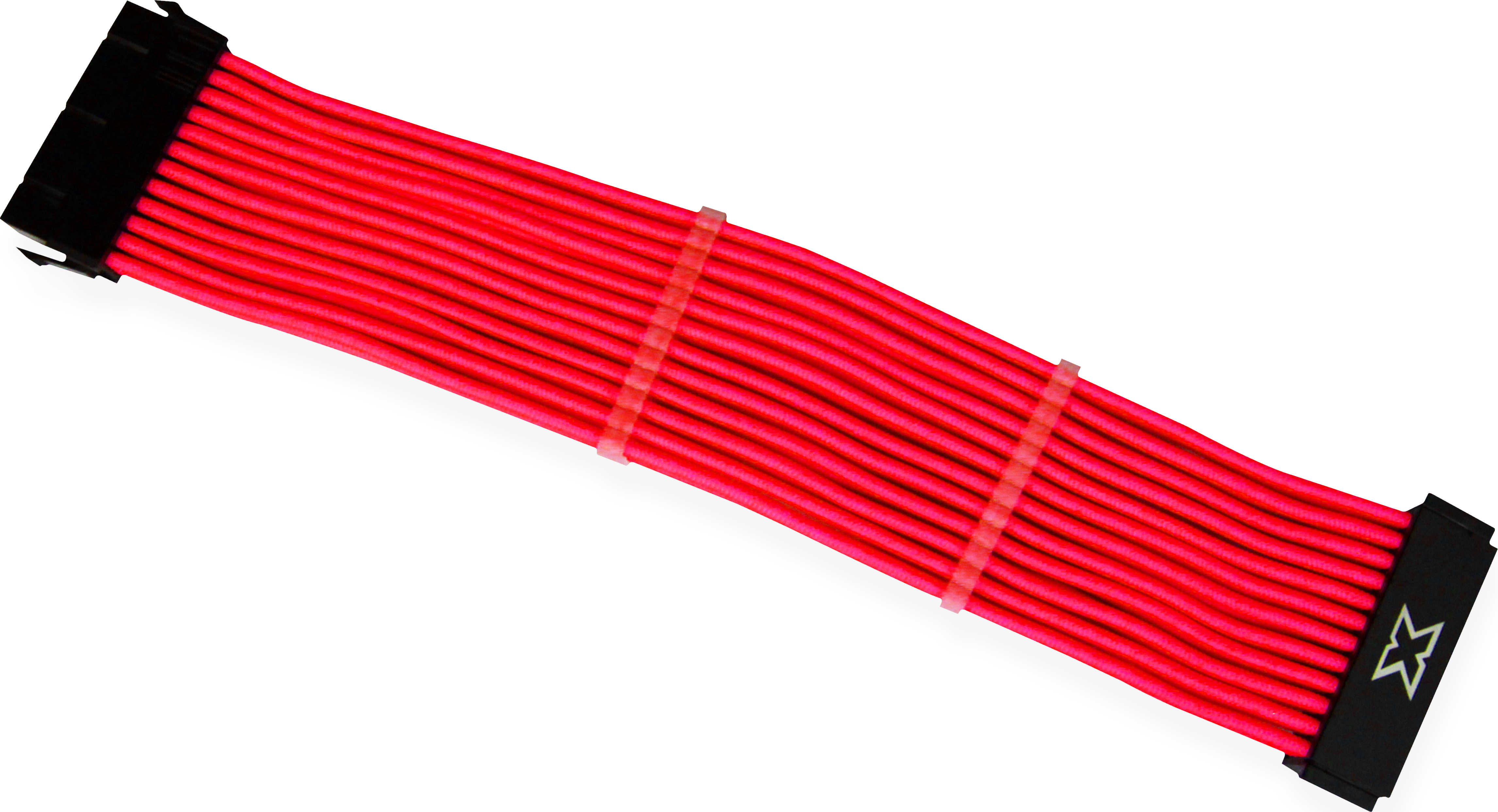 Cable Dextension Rallonge Xigmatek Icable Mb 1X 24 Pins Rouge