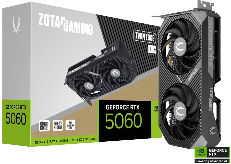 Zotac Gaming Geforce Rtx 5060 Twin Edge Oc