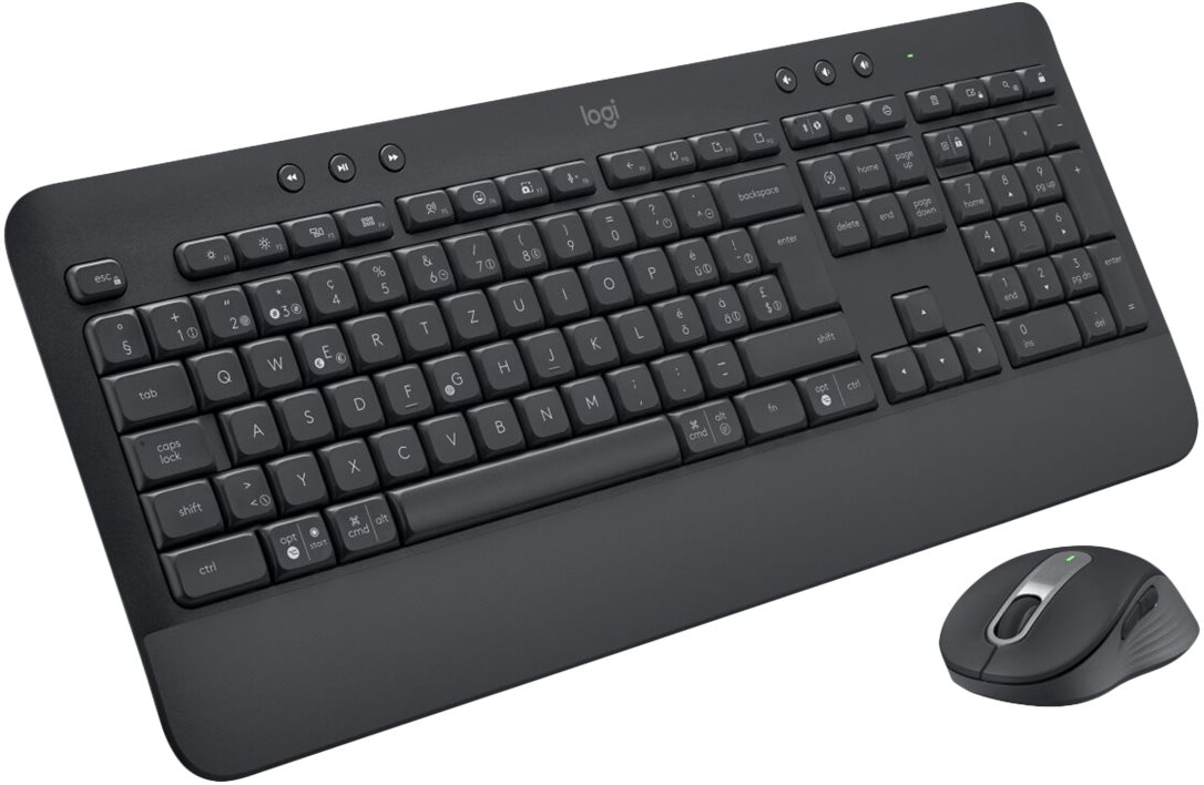 Pack 2En1 Claviersouris Sans Fil Logitech Signature Mk650 For Business Noir