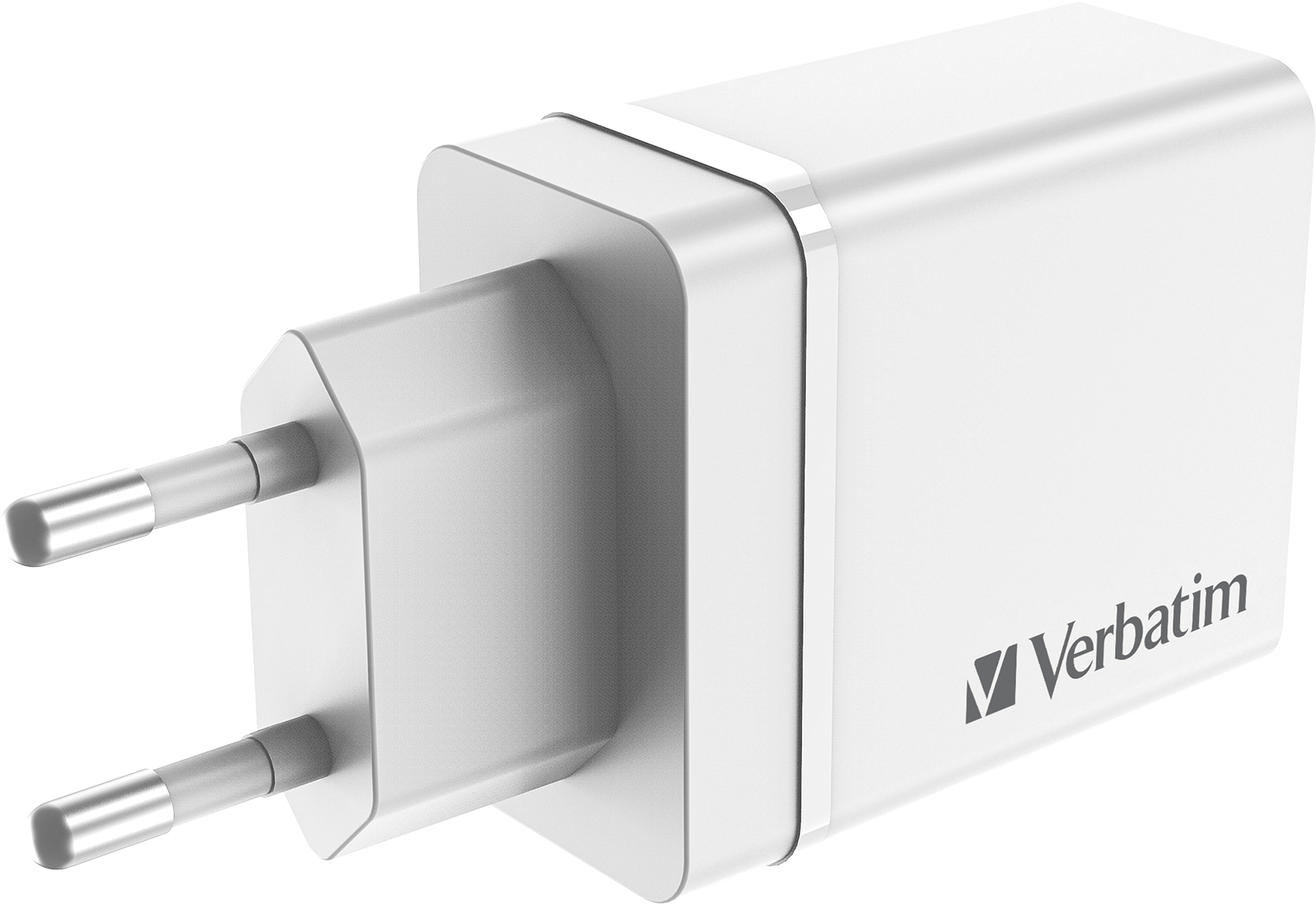 Secteur Verbatim Gan 3X Ports Usb A 1X Port Usb C 30W Blanc