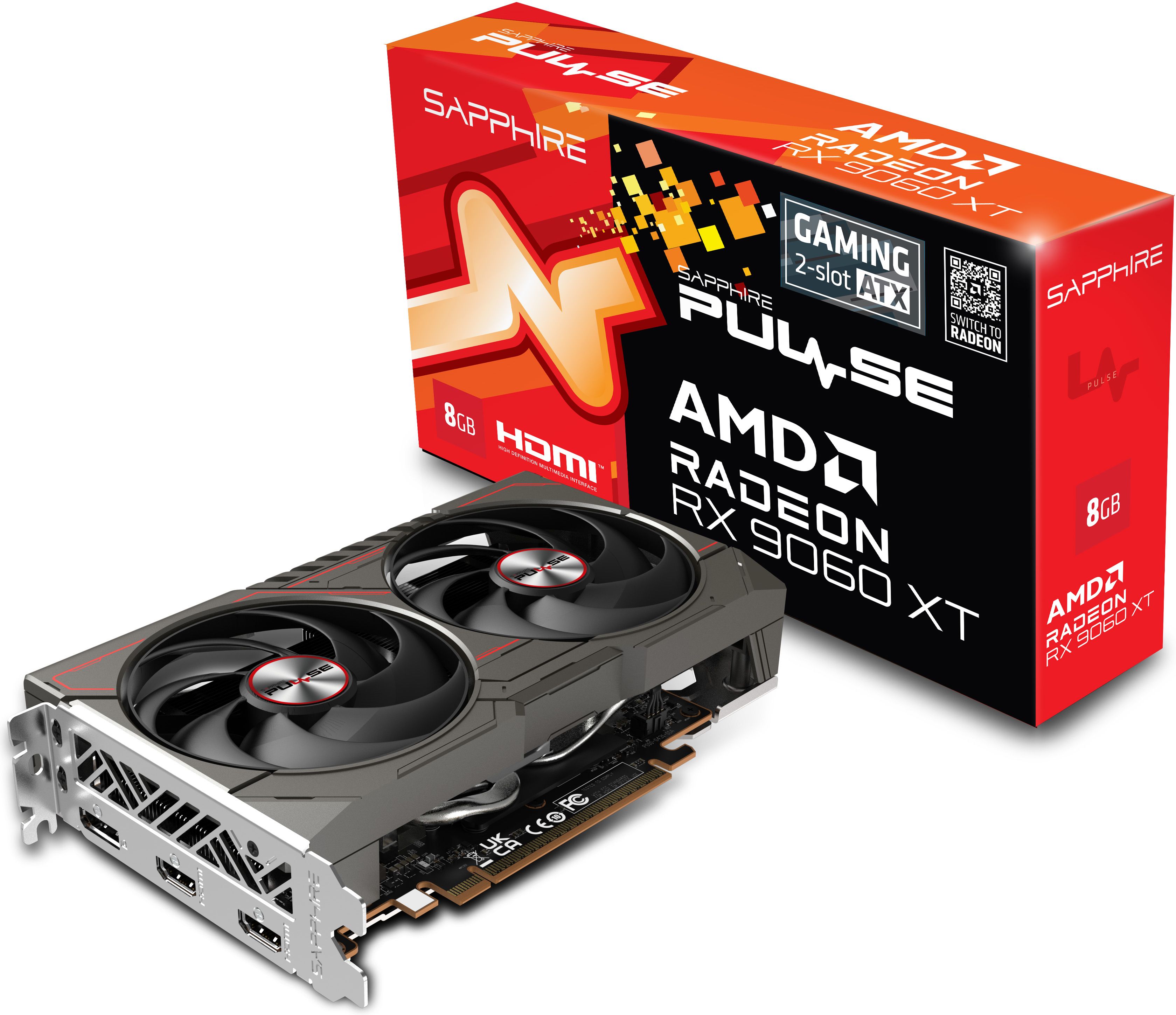 Sapphire Radeon Rx 9060 Xt Pulse Gaming 8Go