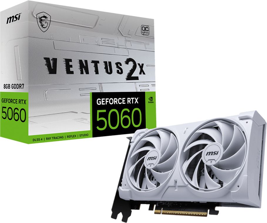 Msi Geforce Rtx 5060 Ventus 2X Oc White