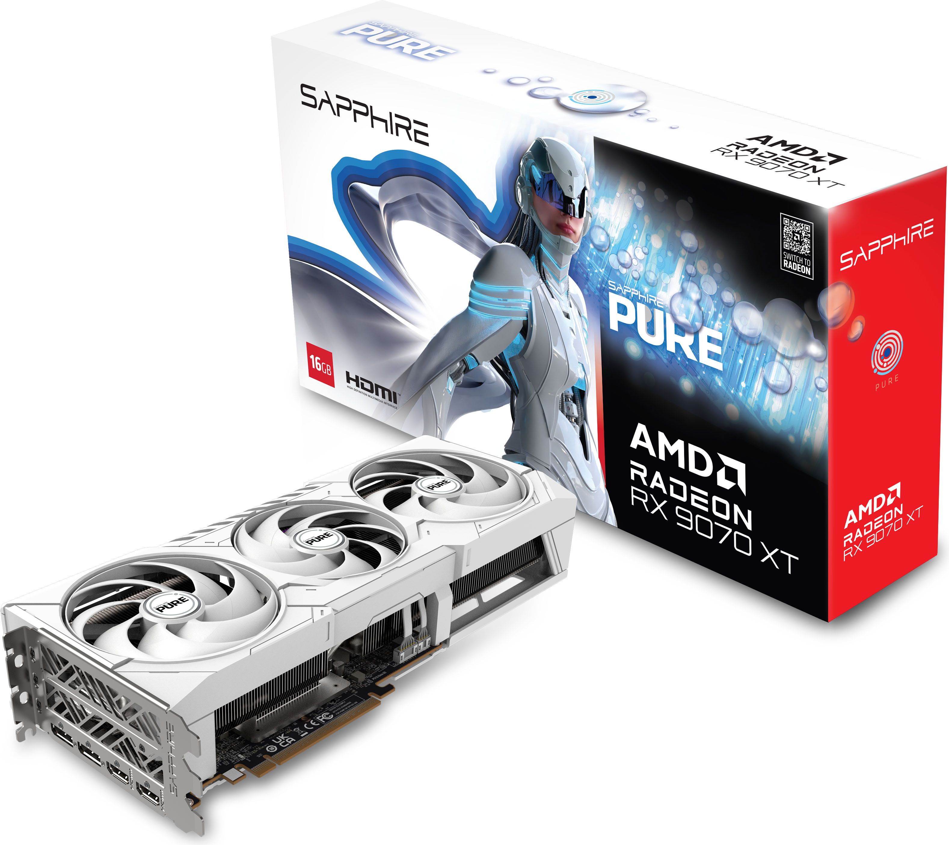 Sapphire Radeon Rx 9070 Xt Pure Gaming Oc