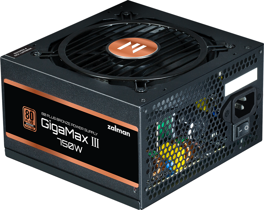 Alimentation Atx Zalman Gigamax Gviii 750W Noir