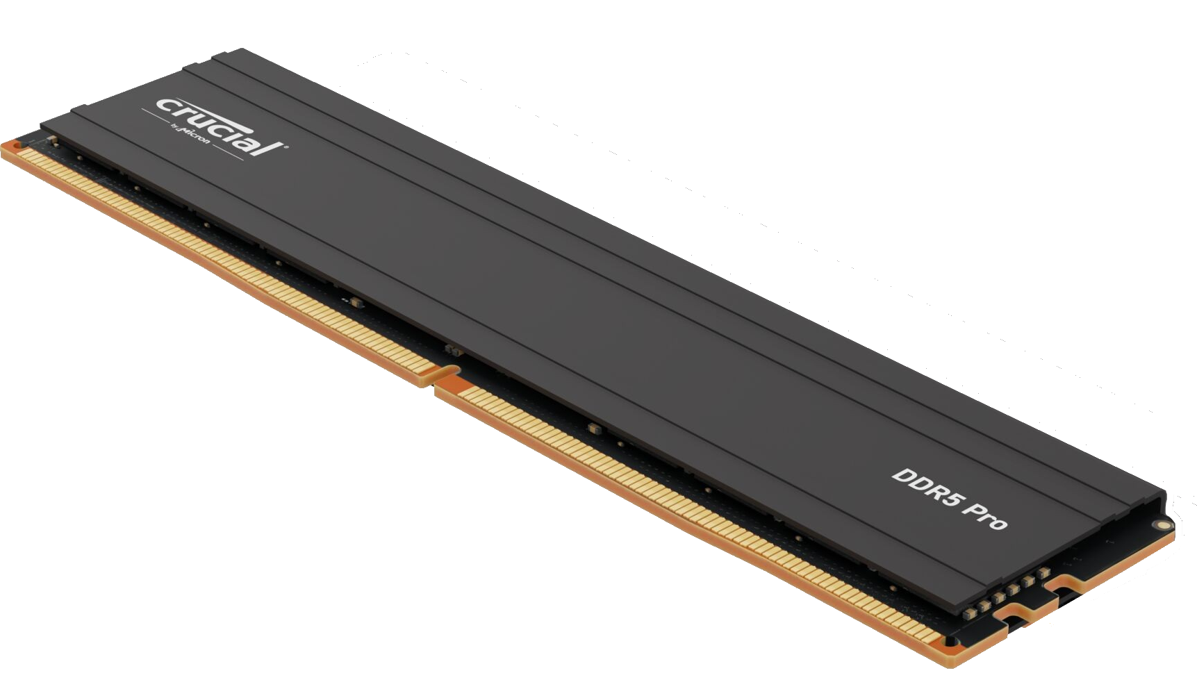 Barrette Memoire 16Go Dimm Ddr5 Crucial Pro 6000Mhz Noir