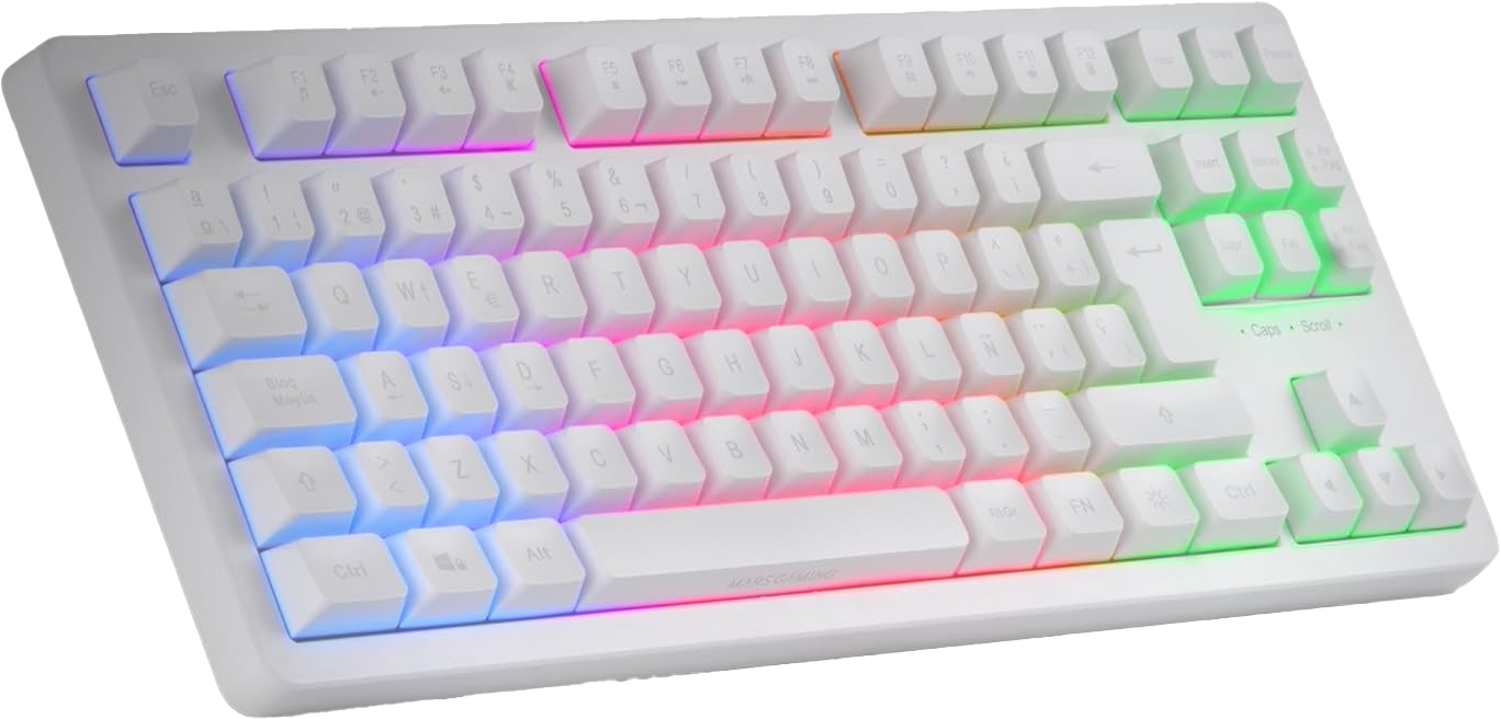 Gamer Mars Gaming Mk023 Rgb Blanc
