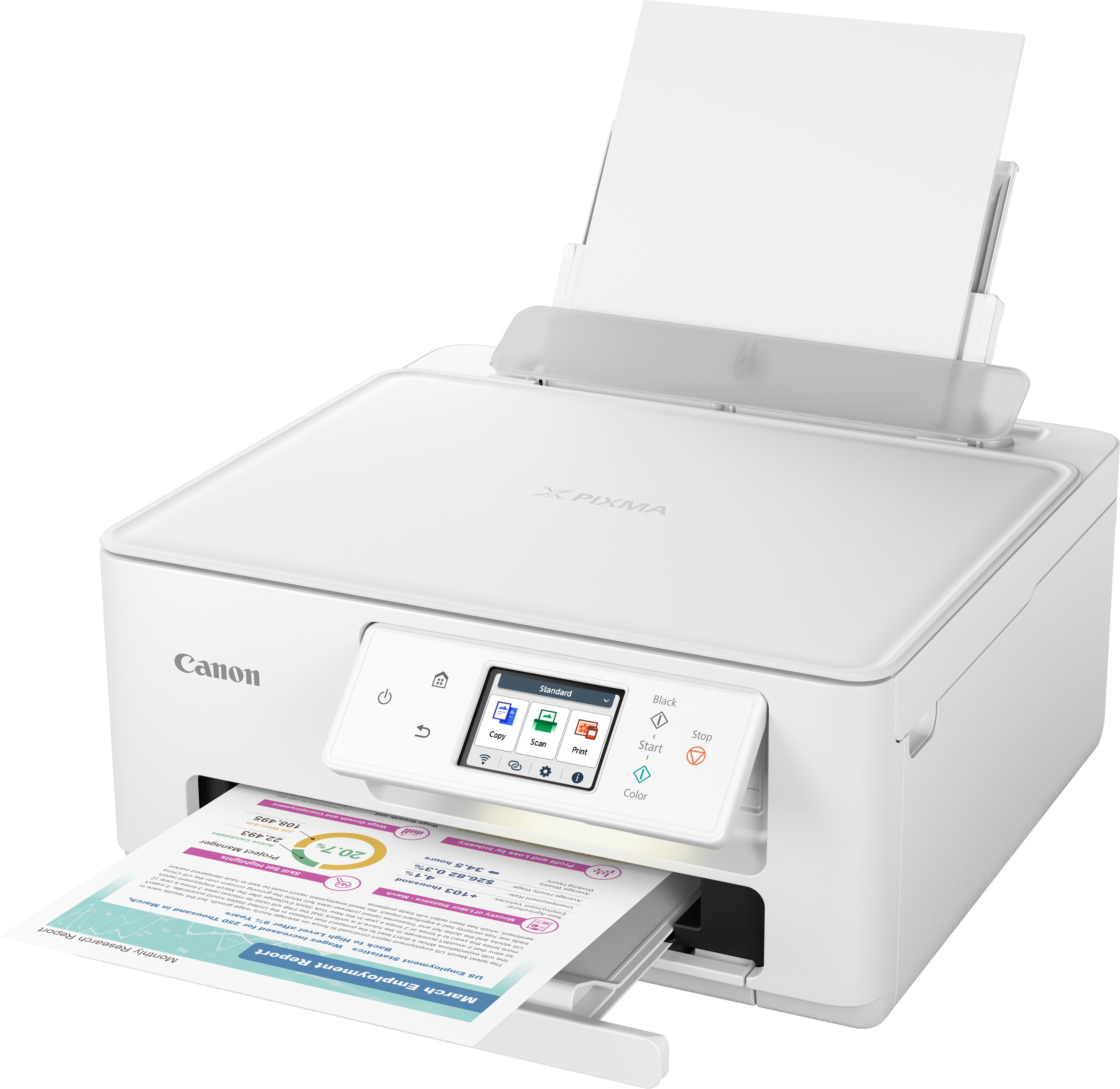 Imprimante Multifonction 3En1 Canon Pixma Ts7650I Blanc