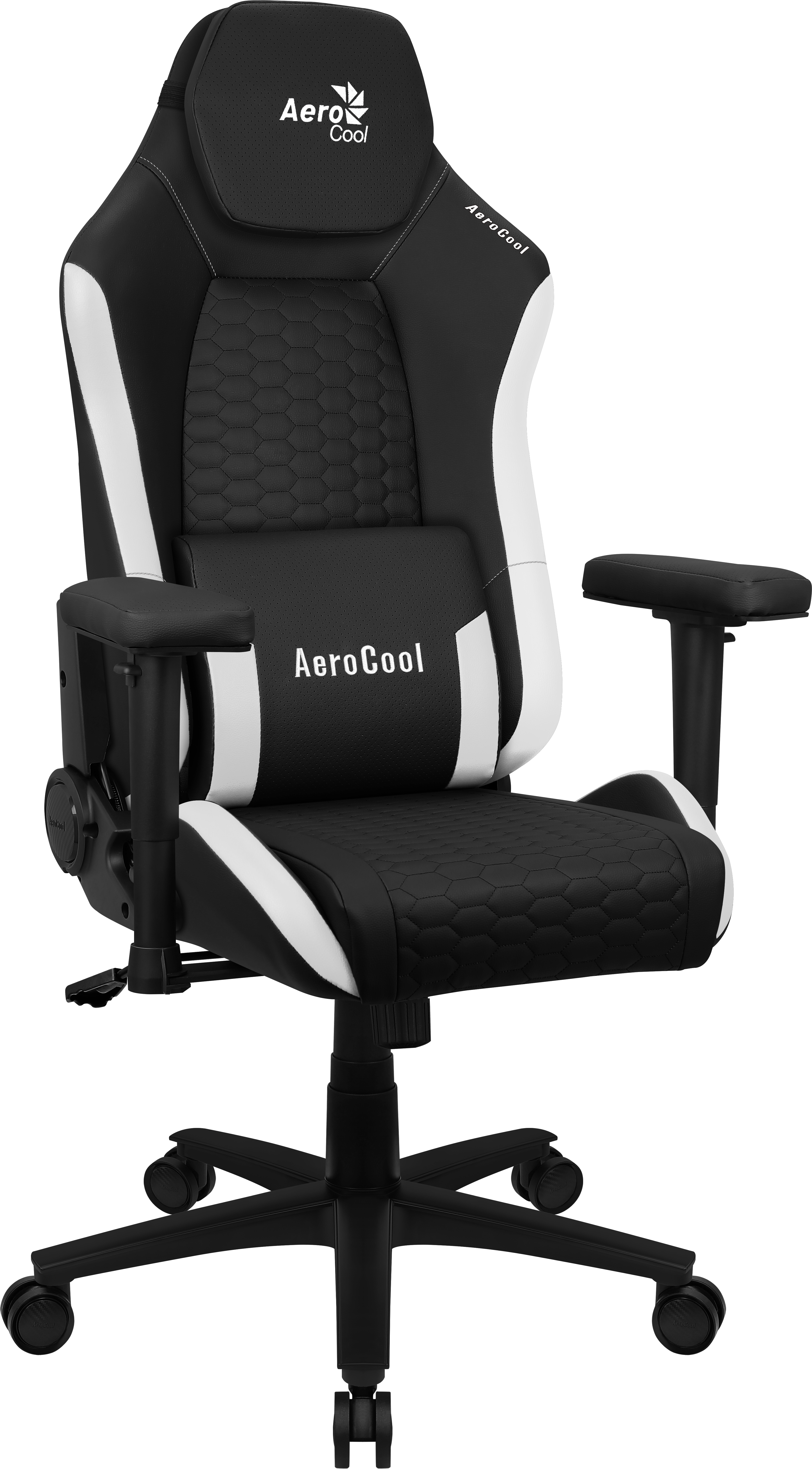 Gamer Aerocool Crown Leatherette Noirblanc