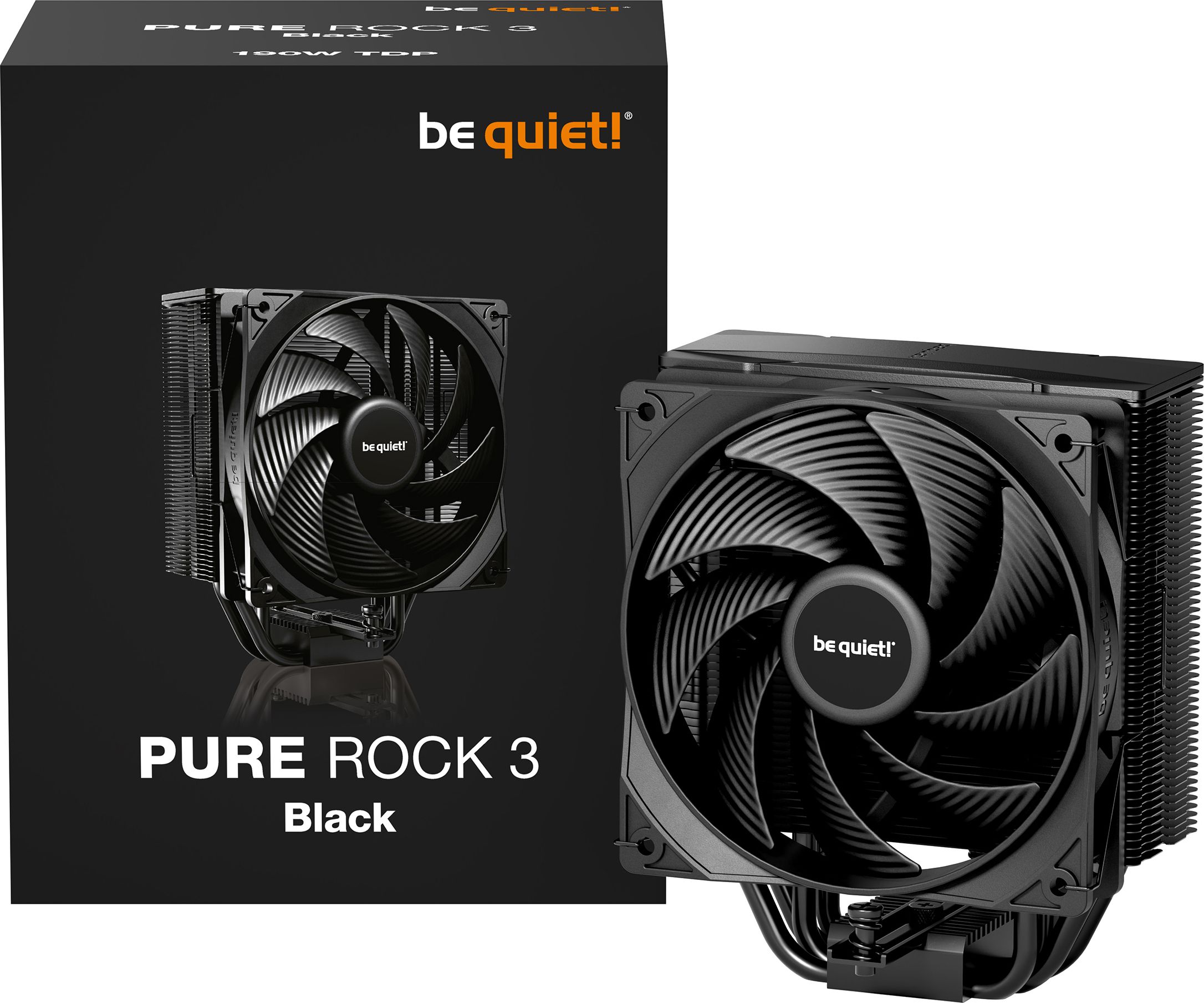 Ventilateur Processeur Be Quiet Pure Rock 3 Noir