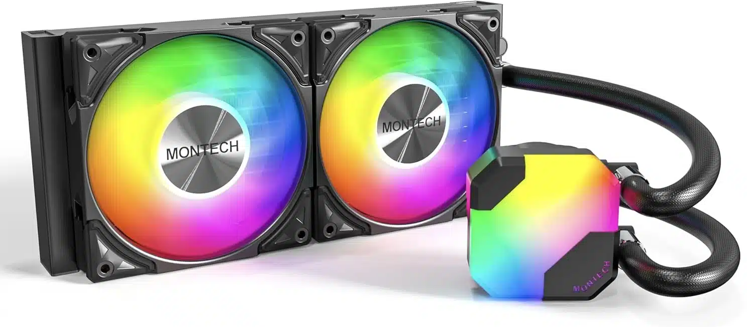 Kit Watercooling Aio Montech Hyperflow Rgb 240Mm Noir