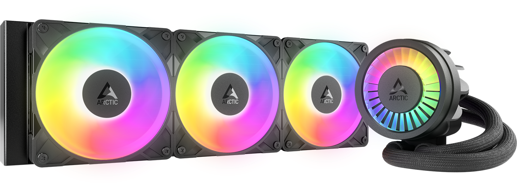 Kit Watercooling Aio Arctic Liquid Freezer Iii Pro Rgb 360Mm Noir