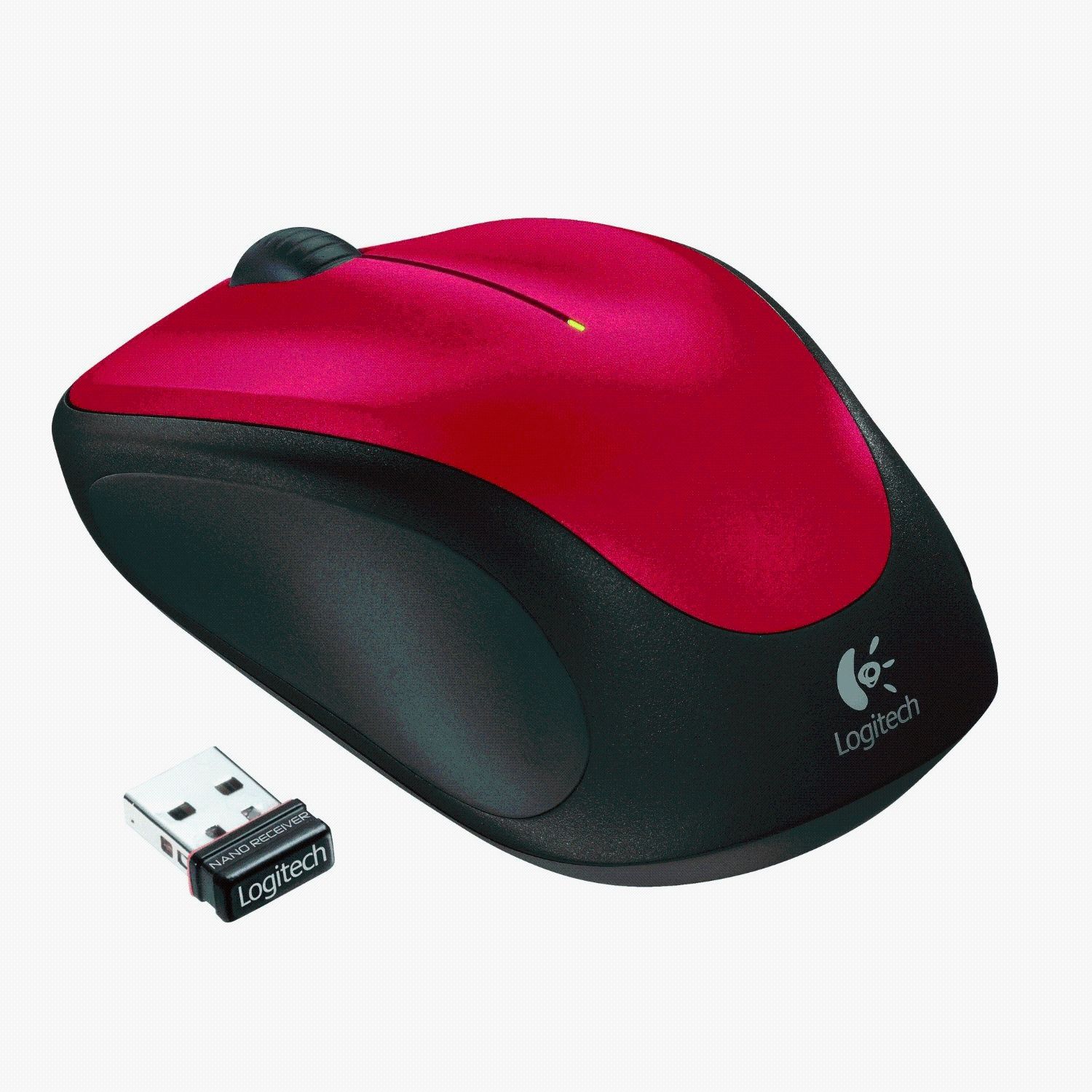 Sans Fil Logitech Cordless Laser M235 Rouge