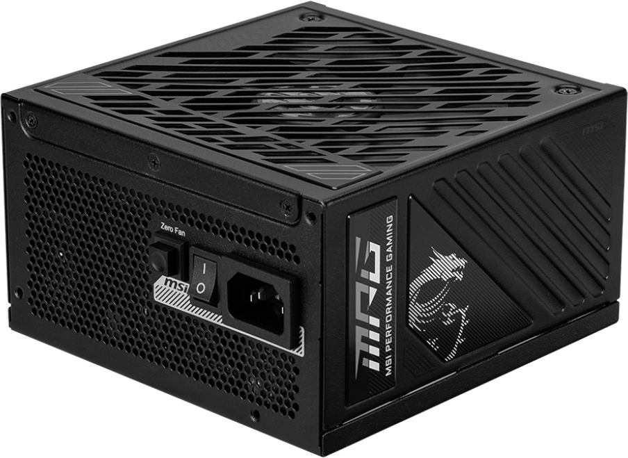 Alimentation Atx Msi Mpg A1000Gs Pcie5 1000W Noir