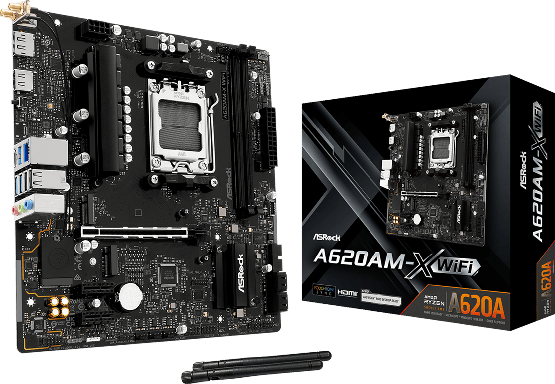 Asrock A620Am X Wifi Am5 Micro Atx