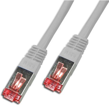 Cablecordon Reseau Rj45 Categorie 6 Sstp Sftp Droit 2M Gris