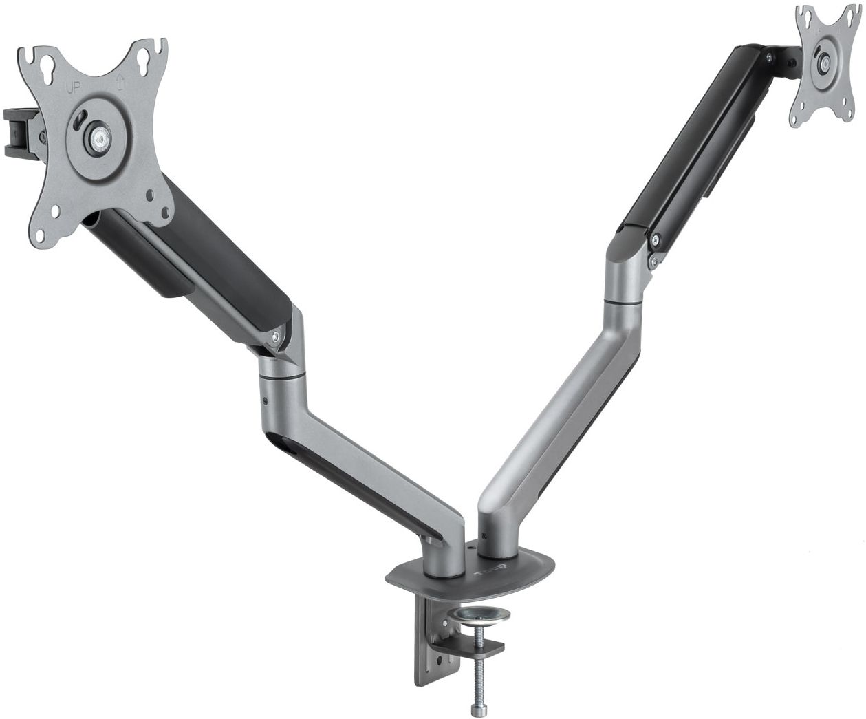 Support Double Ecran A Fixer Tooq Db4132Tnr 17 Pouces 32 Pouces 9Kg Max Gris