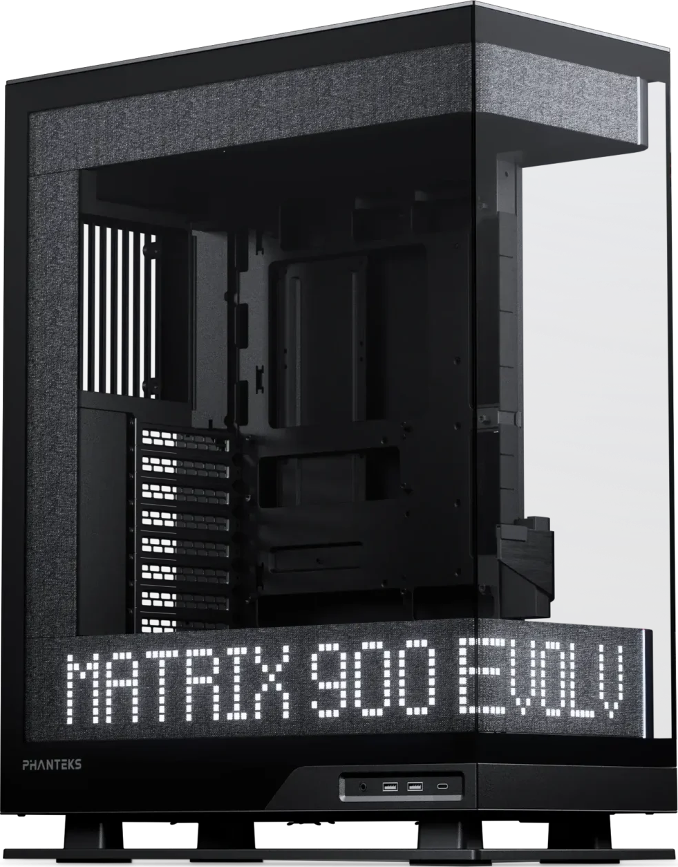 Boitier Moyen Tour E Atx Phanteks Evolv X2 Matrix Rgb Avec Panneau Vitre Noir
