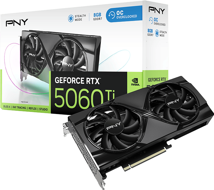 Pny Geforce Rtx 5060 Ti Dual Fan Oc 8Go