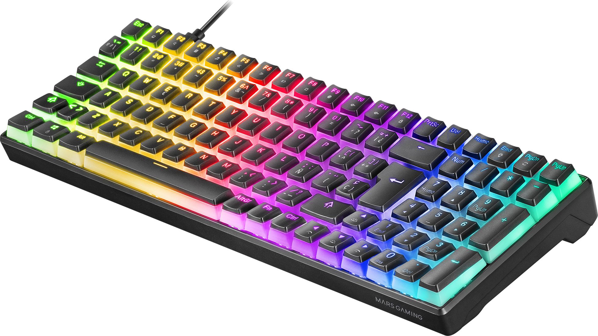Gamer Mecanique Outemu Brown Switch Mars Gaming Mkultra Rgb Noir