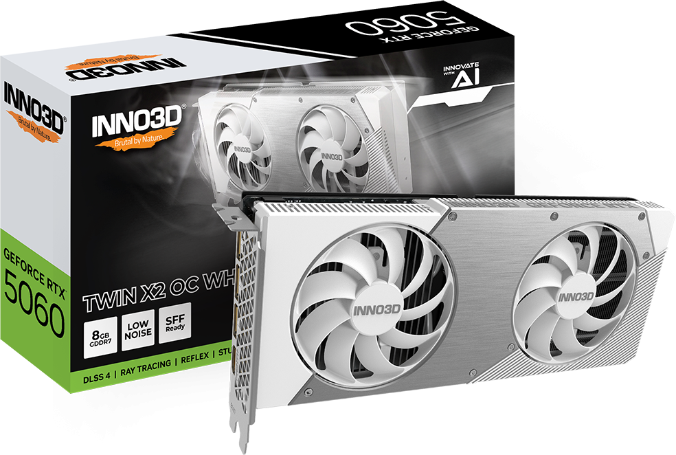 Inno3D Geforce Rtx 5060 Twin X2 Oc White