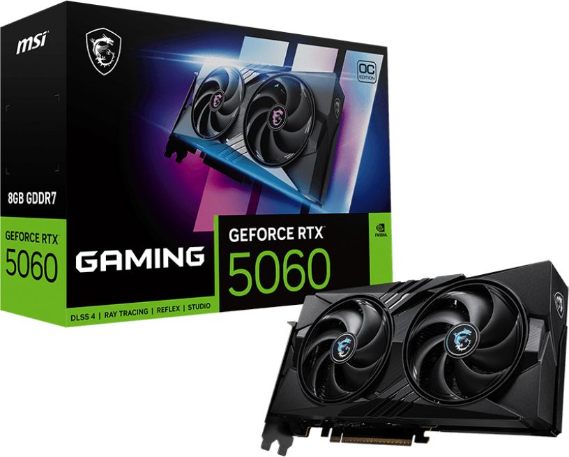 Msi Geforce Rtx 5060 Gaming Oc