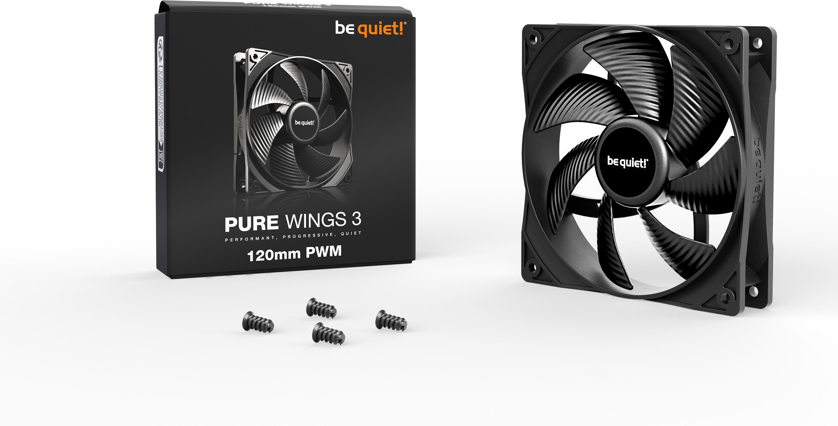 Be Quiet Pure Wings 3 Pwm 12Cm Noir