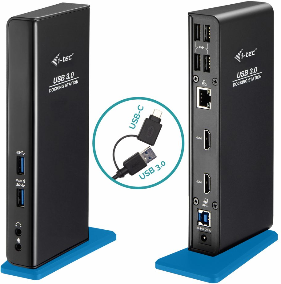 Station Daccueil Usb Ac 30 I Tec Noirbleu