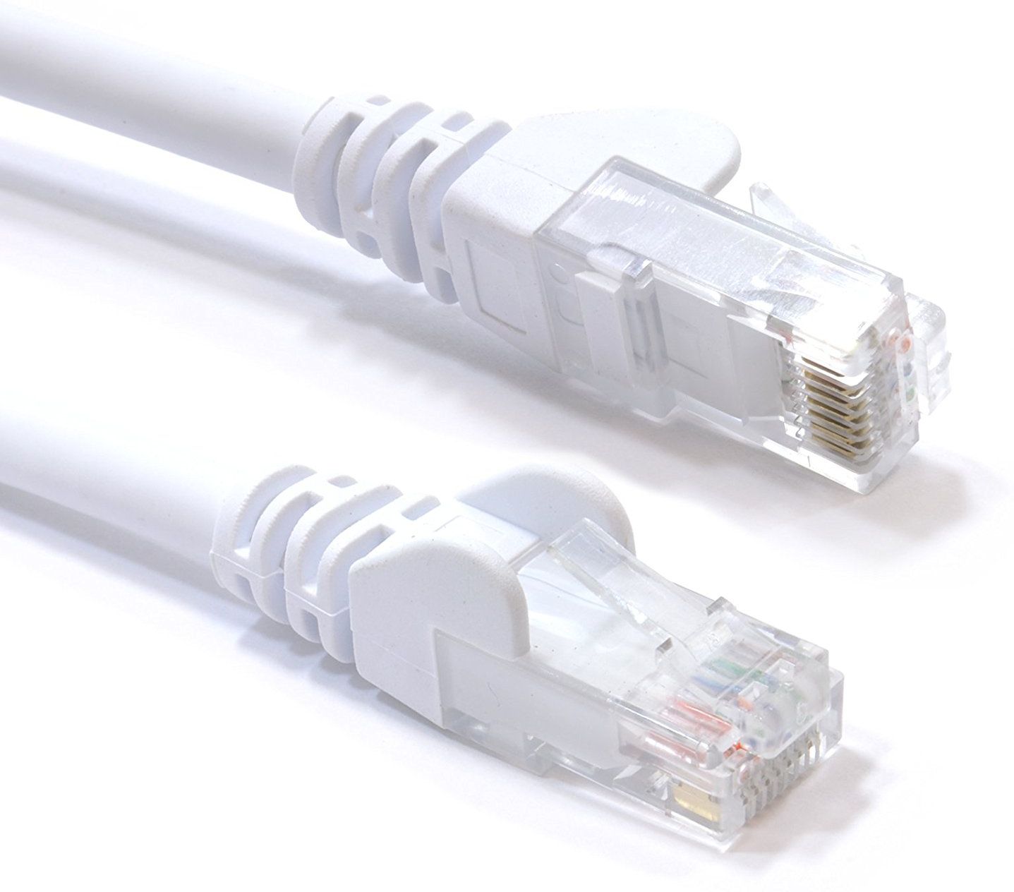 Cablecordon Reseau Rj45 Categorie 6 Ftp Futp Droit 25M Blanc