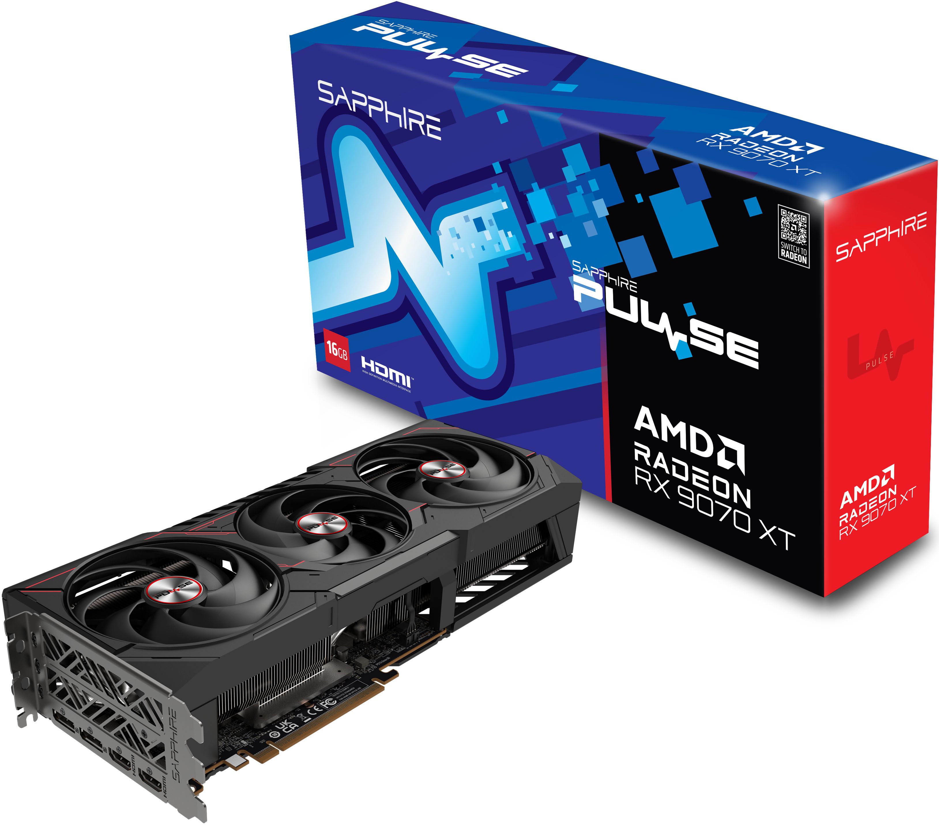 Sapphire Radeon Rx 9070 Xt Pulse Gaming