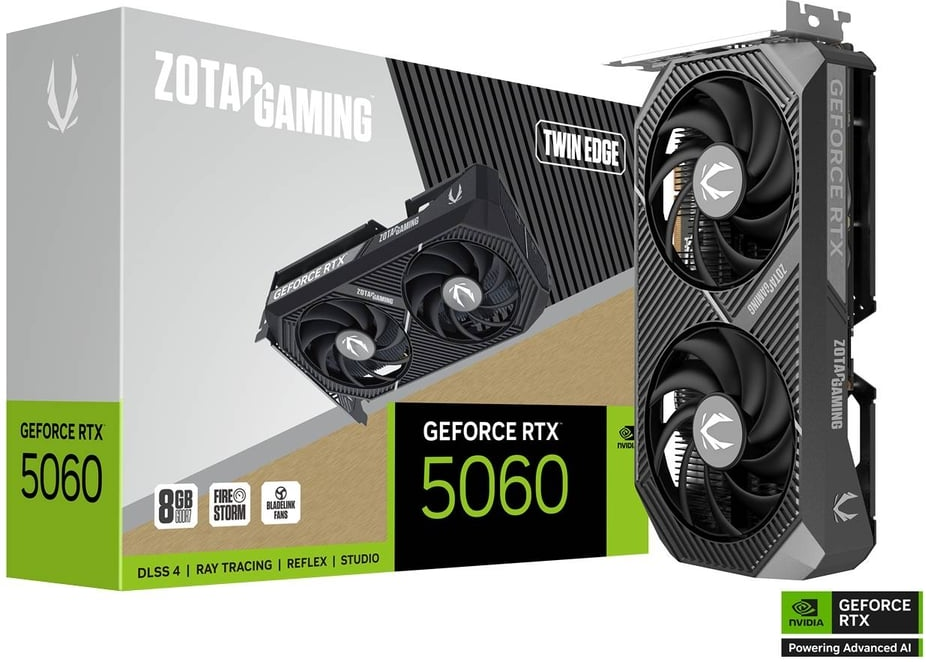Zotac Gaming Geforce Rtx 5060 Twin Edge