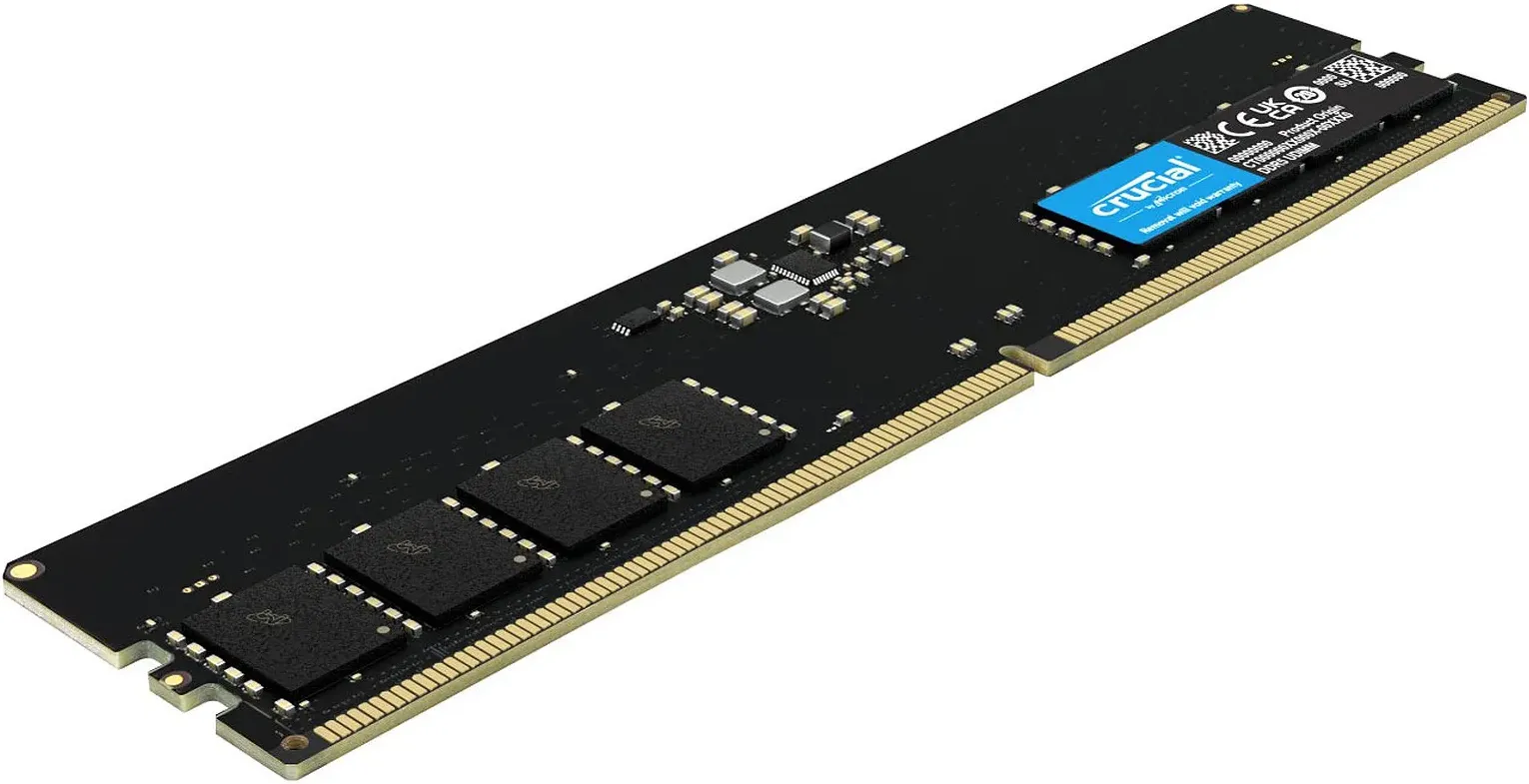 Barrette Memoire 16Go Dimm Ddr5 Crucial Classic 5600Mhz