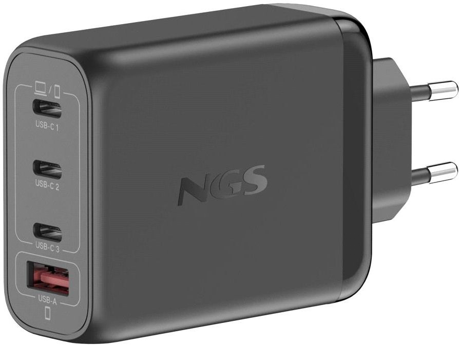 Secteur Ngs Bud 3X Usb C 1X Usb A 140W Noir