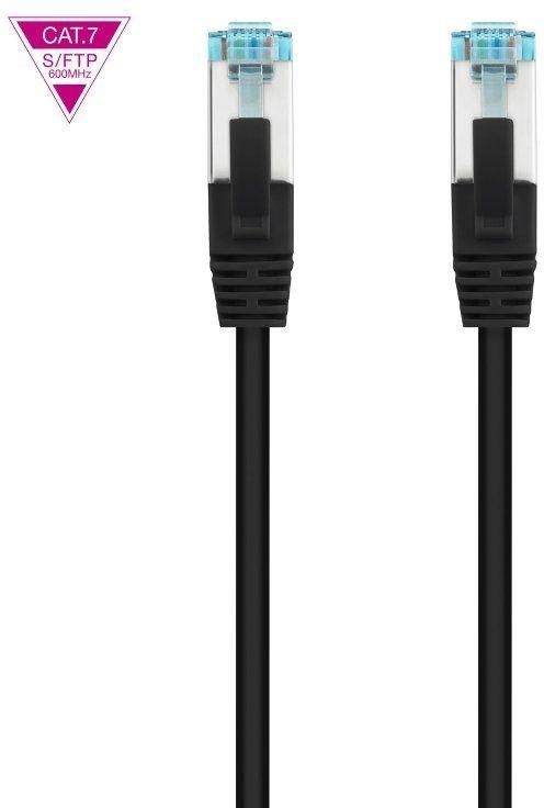 Cablecordon Reseau Rj45 Nanocable Categorie 7 S Ftp Sftp Droit 2M Noir