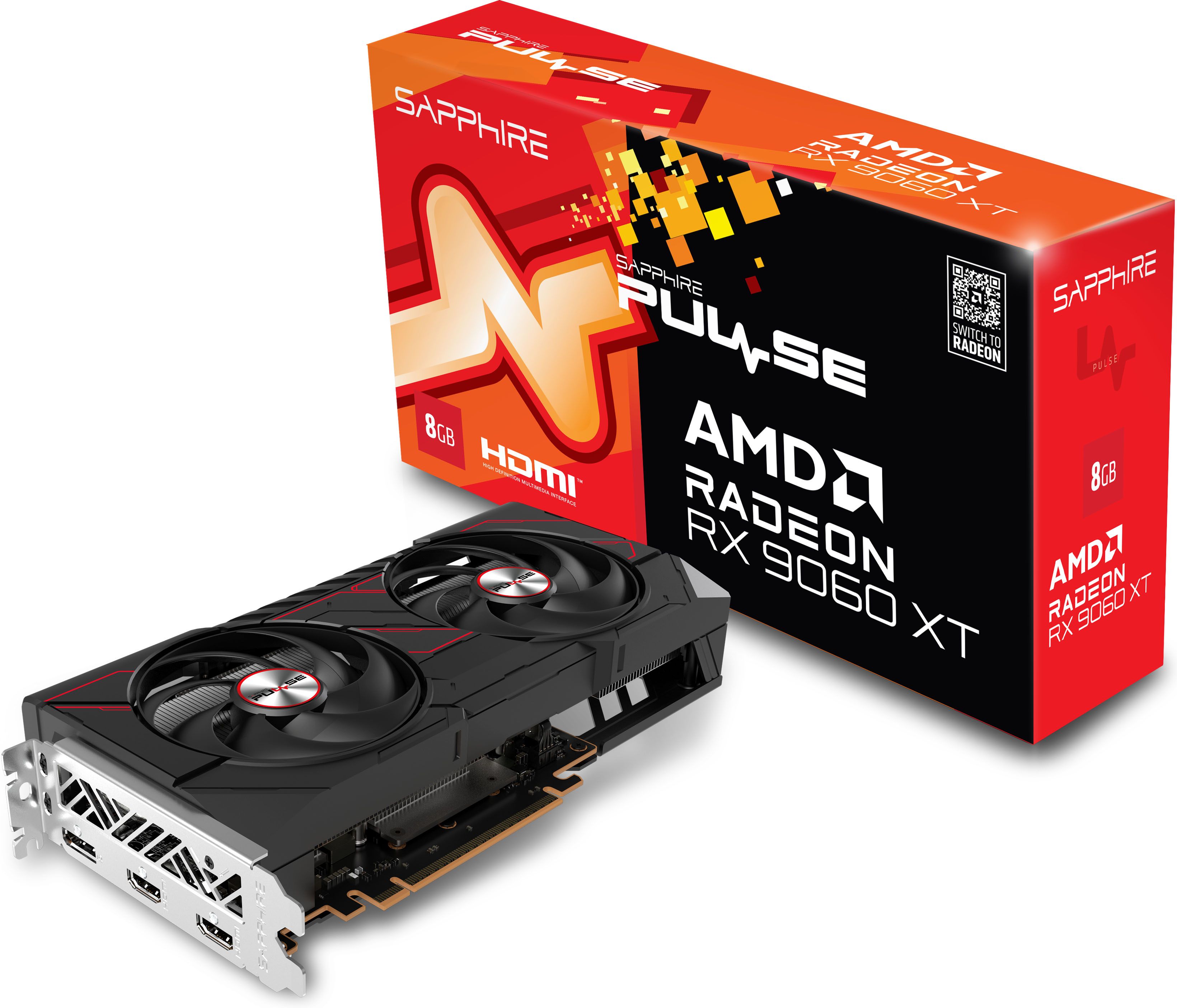 Sapphire Radeon Rx 9060 Xt Pulse Gaming Oc 8Go