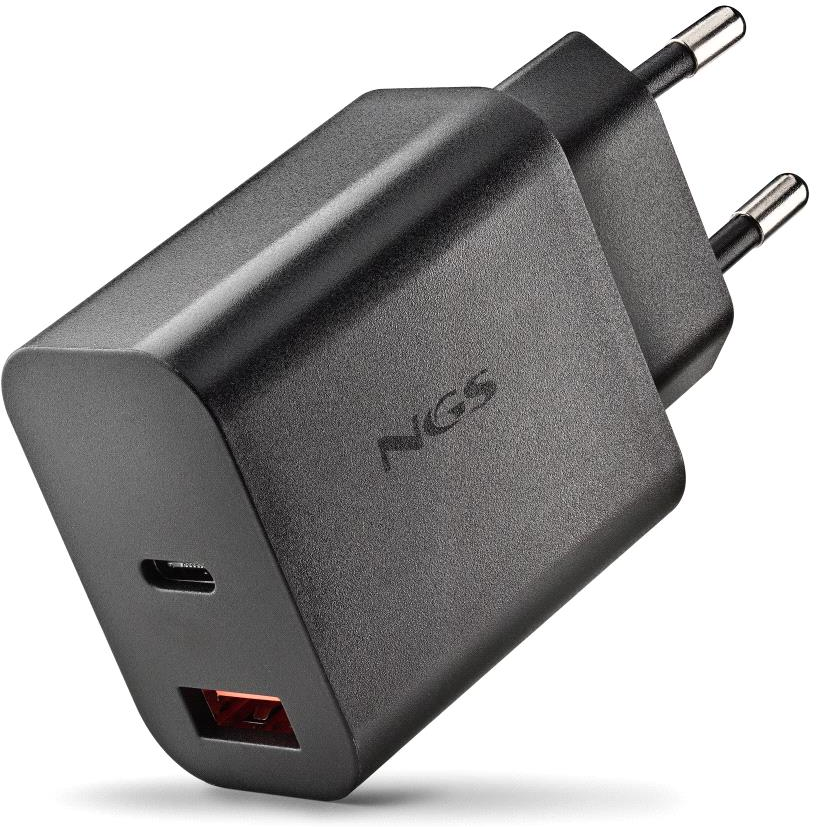 Secteur Ngs Era 1X Usb C 1X Usb A 20W Noir