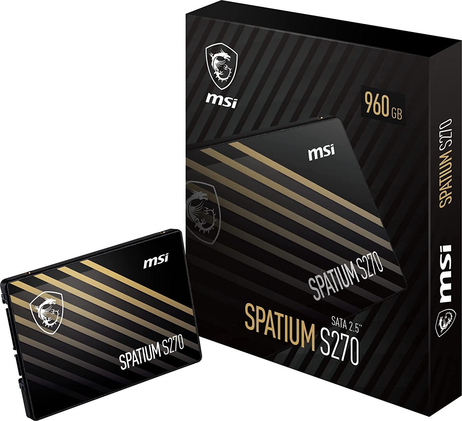 Disque Ssd Msi Spatium S270 1To S Ata 25 Pouces