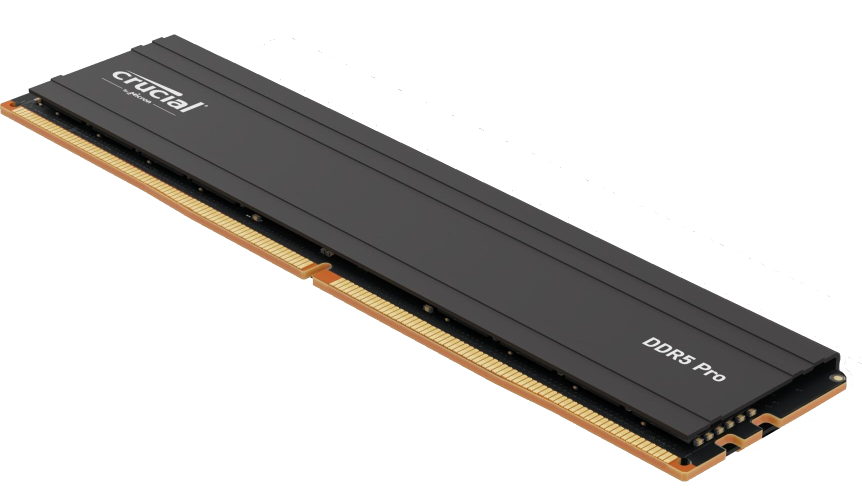 Barrette Memoire 16Go Dimm Ddr5 Crucial Pro 6000Mhz Noir Version Oem Tray