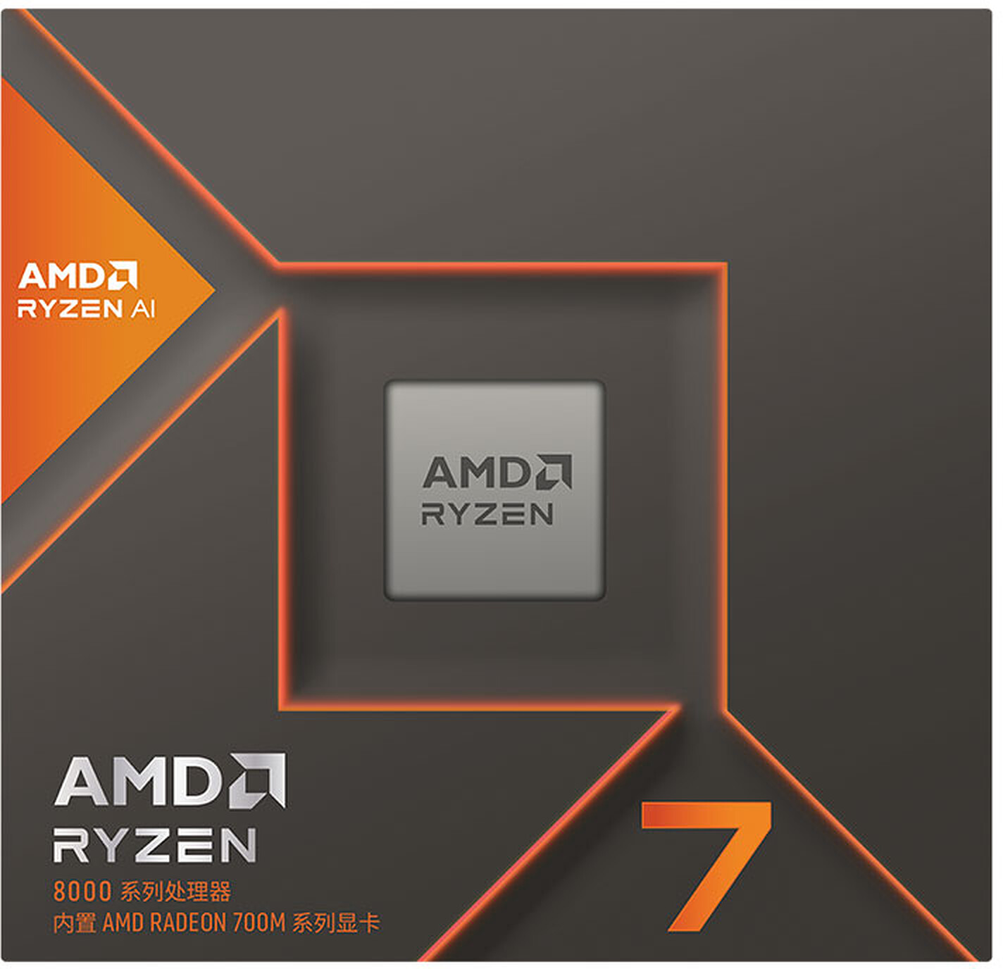 Amd Ryzen 7 8700F 50Ghz Am5 Sans Igpu Version Oem Tray